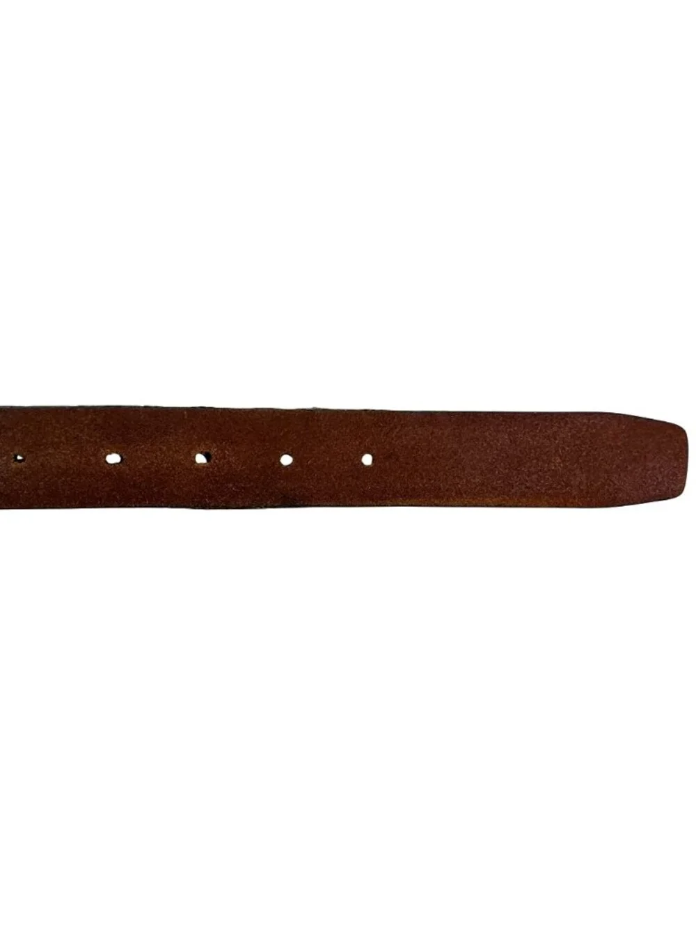 Banana Republic Leather Belt With Gold-Tone Buckle Mens 38 Brown